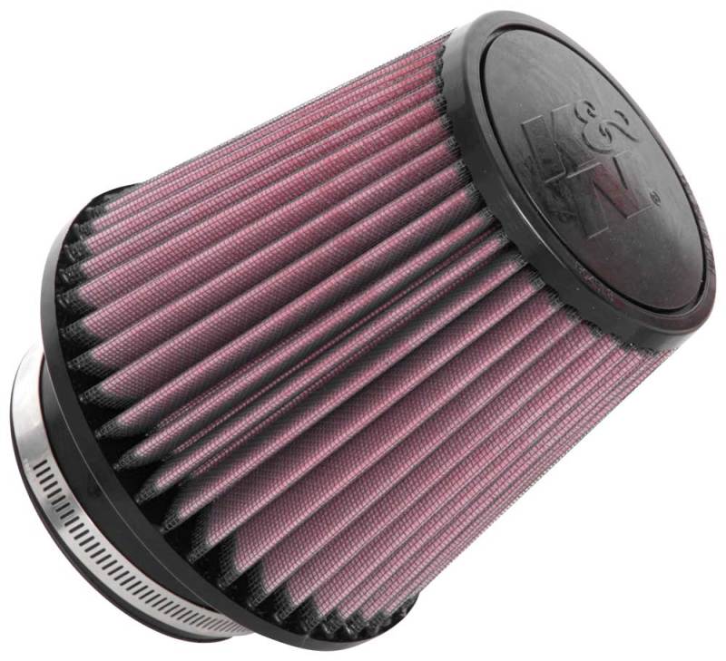 K&N Engineering Air Filters - Universal Fit K&N Universal Clamp-On Air Filter 4in FLG / 6-1/2in B / 4-1/2in T / 6in H