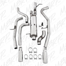 Load image into Gallery viewer, MBRP Catback MBRP 09-11 Chev/GMC Colorado/Canyon 5.3L V8 EC/CC-SB Cat Back Dual Split Rear Exit T409