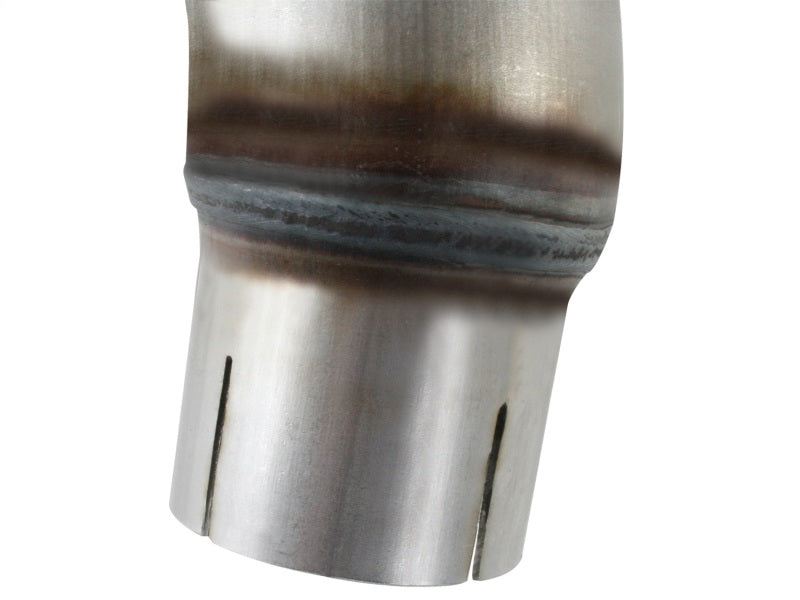 aFe Downpipes aFe Power Twisted Steel Loop Delete D/P Aluminized Steel 12-18 Jeep Wrangler (JK) V6 3.6L