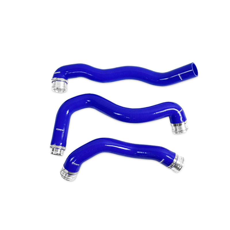Mishimoto Hoses Mishimoto 08-10 Ford 6.4L Powerstroke Coolant Hose Kit (Blue)