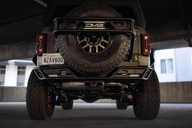 DV8 Offroad License Plate Relocation DV8 Offroad 21-23 Ford Bronco Rear License Plate Relocation Bracket