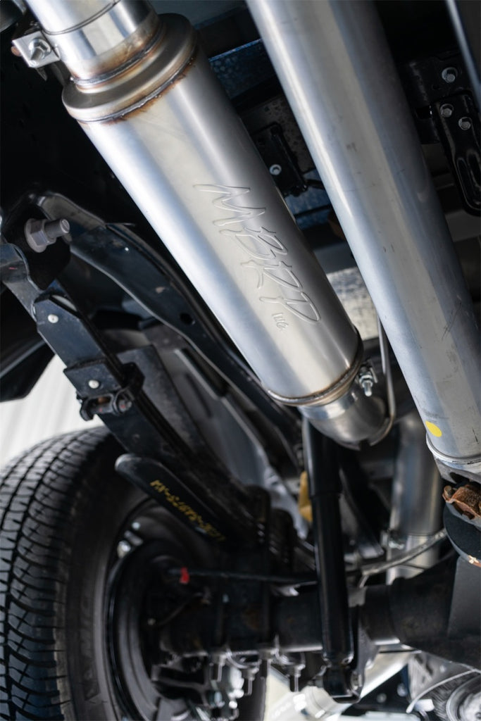MBRP Catback MBRP 2017+ Ford F-250/F-350 6.2L/7.3L Super/Crew Cab Single Side 4in T304 Catback Exhaust