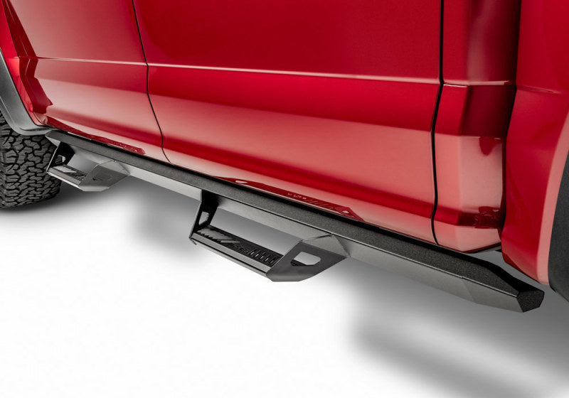 N-Fab Nerf Bars N-Fab 2022 Toyota Tundra Crew Max Cab All Beds SRW Predator Pro Steps Textured Black w/o Bed Access