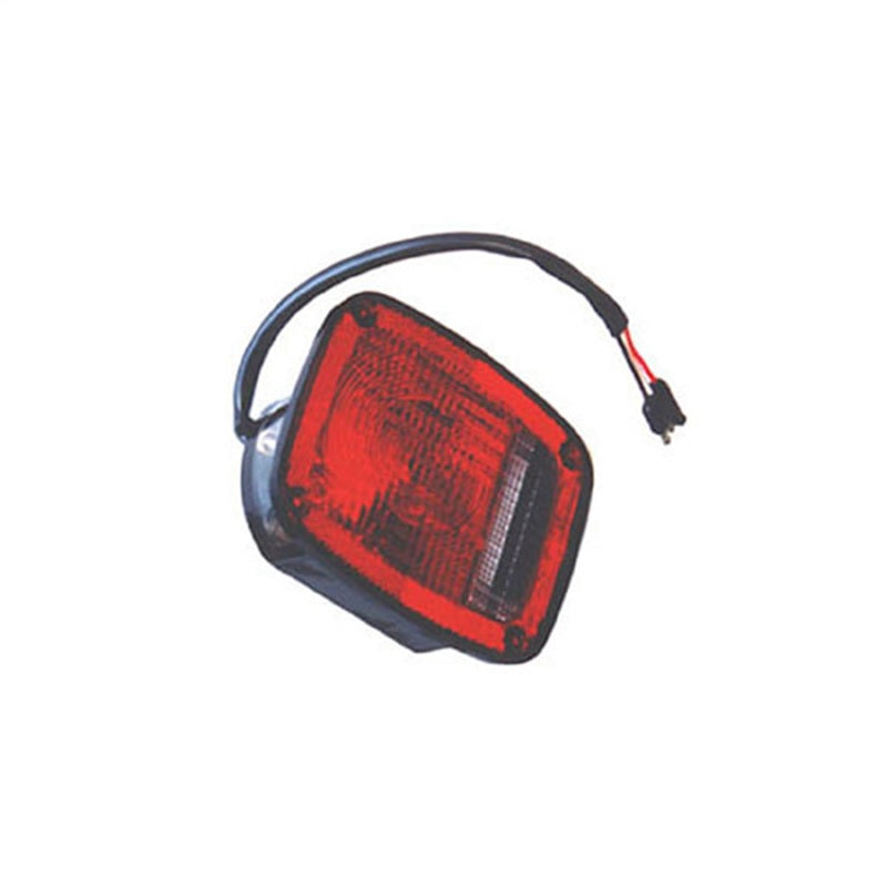 OMIX Tail Lights Omix Left Black Tail Lamp 76-80 Jeep CJ Models