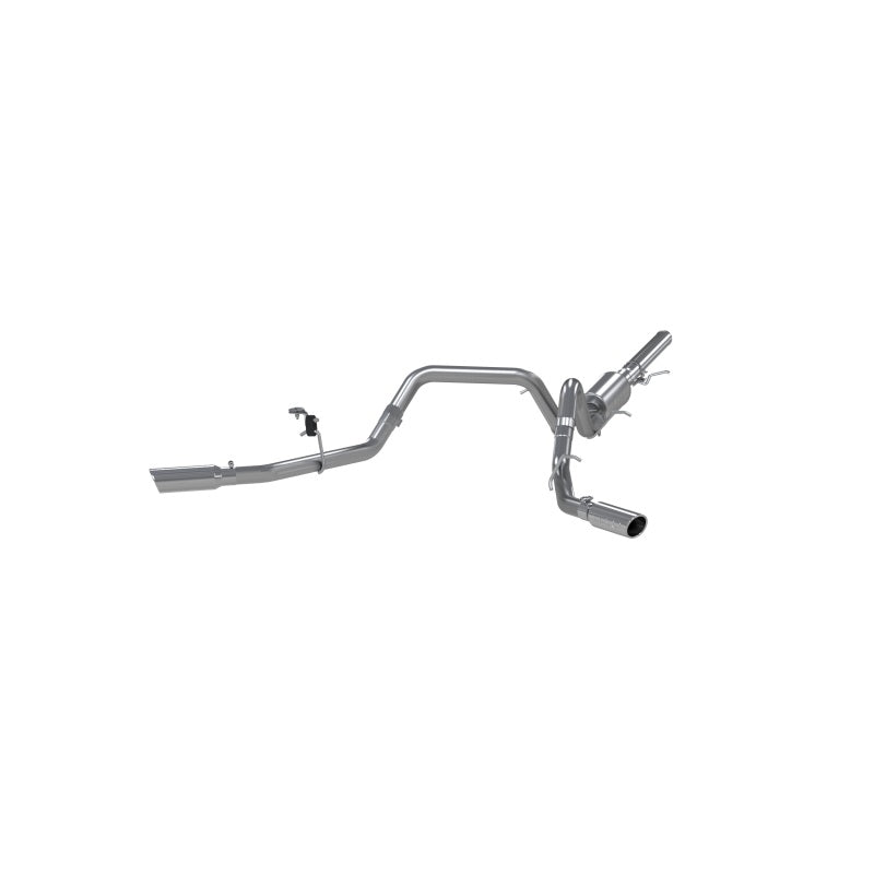 MBRP Catback MBRP 14 Chevy/GMC 1500 Silverado/Sierra 4.3L V6/5.3L V8 Dual Split Side Alum 3in Cat Back Exhaust
