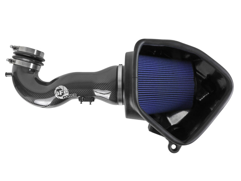 aFe Cold Air Intakes aFe 19-20 GM Trucks 5.3L/6.2L Track Series Carbon Fiber Cold Air Intake System With Pro 5R Filters