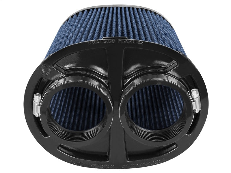 aFe Air Filters - Universal Fit aFe MagnumFLOW Pro 5R OE Replacement Filter 3F (Dual) x (8.25x6.25)B(mt2) x (7.25x5)T x 9H