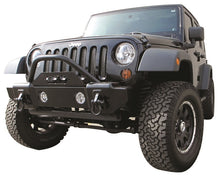 Load image into Gallery viewer, Rampage Bumpers - Steel Rampage 2007-2018 Jeep Wrangler(JK) Recovery Bumper Stubby Front - Black