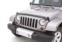 Load image into Gallery viewer, AVS Hood Deflectors AVS 07-18 Jeep Wrangler Unlimited Aeroskin Low Profile Acrylic Hood Shield - Smoke