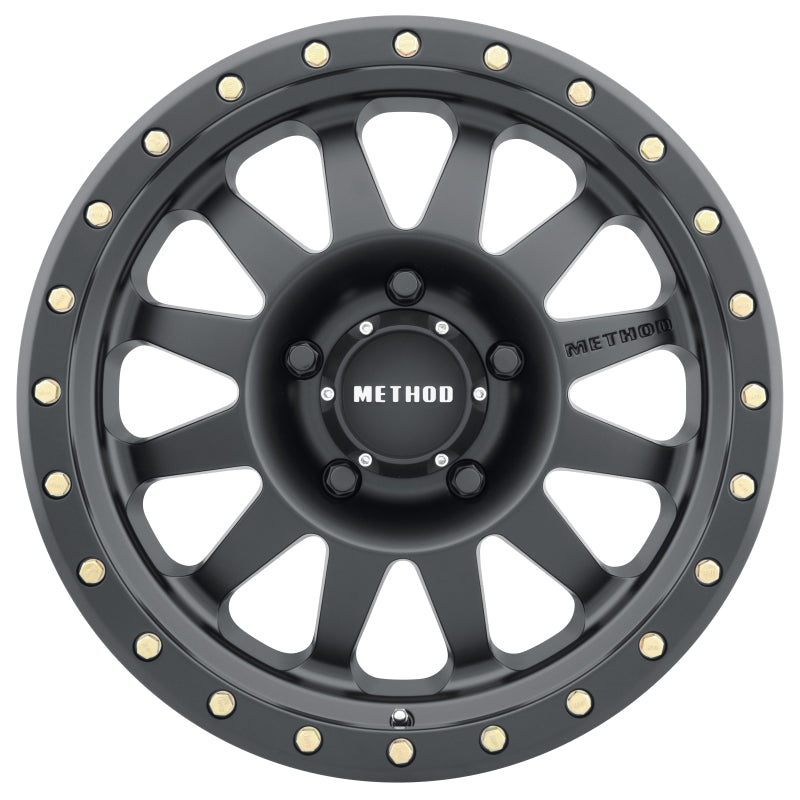 Method Wheels Wheels - Cast Method MR304 Double Standard 15x8 -24mm Offset 5x5.5 108mm CB Matte Black Wheel
