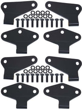 Load image into Gallery viewer, Kentrol Doors Kentrol 07-18 Jeep Wrangler JK Body Door Hinge Set 8 Pieces 4 Door - Textured Black