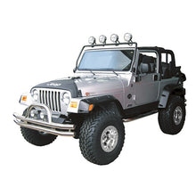 Load image into Gallery viewer, Rugged Ridge Light Bars &amp; Cubes Rugged Ridge 97-06 Jeep Wrangler TJ Black Full Frame Light Bar