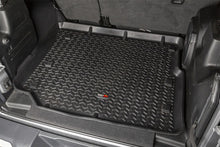 Load image into Gallery viewer, Rugged Ridge Floor Mats - Rubber Rugged Ridge Floor Liner Cargo Black 18-21 Jeep Wrangler JL 4 Dr (Excl. 4XE Models)