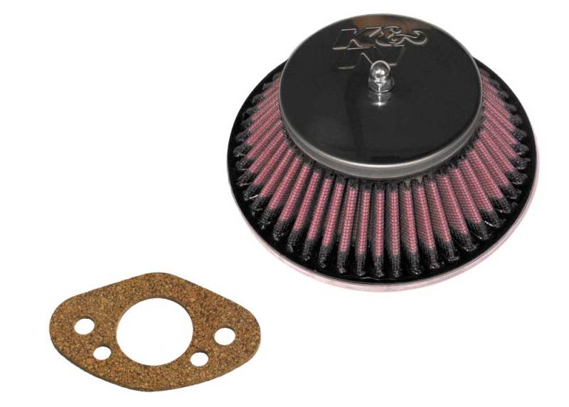 K&N Engineering Air Filters - Direct Fit K&N 59-74 Rover Custom Round Race Filter Length 6.56in Width 6.31in Height 2.25in