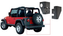 Load image into Gallery viewer, Bushwacker Body Armor &amp; Rock Rails Bushwacker 97-06 Jeep Wrangler Trail Armor Rear Corners - Black