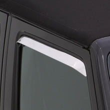 Load image into Gallery viewer, AVS Wind Deflectors AVS 87-95 Jeep Wrangler (Excl. Rag Top) Ventshade Window Deflectors 2pc - Stainless