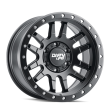 Load image into Gallery viewer, Dirty Life Wheels - Cast Dirty Life 9309 Canyon Pro 17x9/6x139.7 BP/0mm Offset/106mm Hub Matte Black Wheel - Beadlock