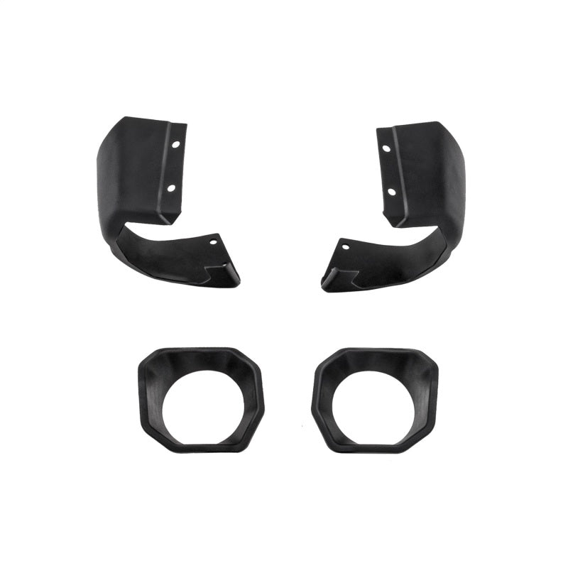 Rugged Ridge Bumper Accessories Rugged Ridge Jeep 19-22 Wrangler JL/20-22 Gladiator Venator Front Bumper Stubby Ends - Black