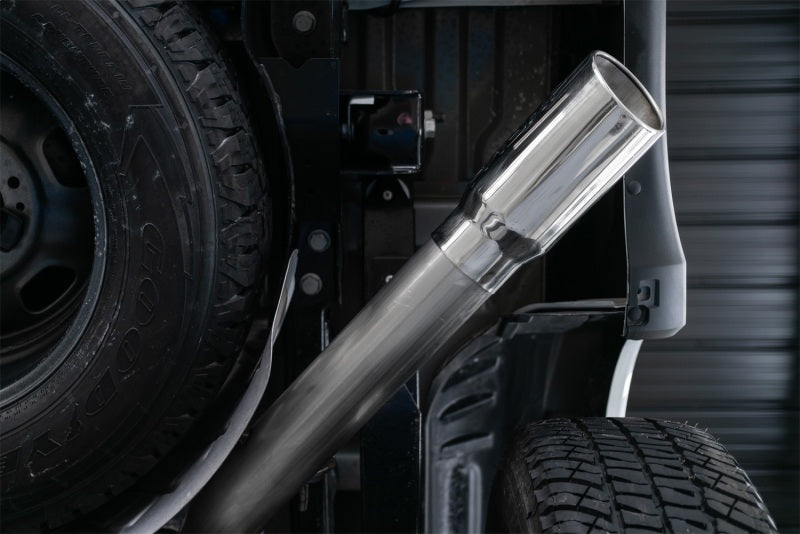 MBRP Catback MBRP 2017+ Ford F-250/F-350 6.2L/7.3L Super/Crew Cab Single Side 4in T304 Catback Exhaust