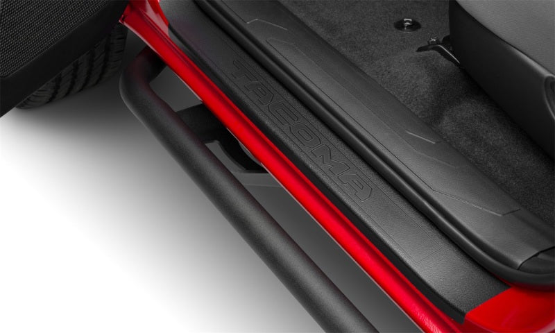 N-Fab Body Armor & Rock Rails N-Fab Trail Slider Steps 16-20 Toyota Tacoma Crew Cab All Beds - SRW - Textured Black