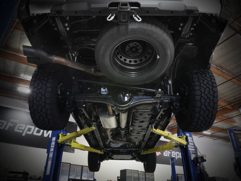aFe Catback aFe 2022 Toyota Tundra V6-3.5L (tt) Vulcan Series 2.5in to 3in 304 SS Cat-Back Exhaust w/ Black Tip