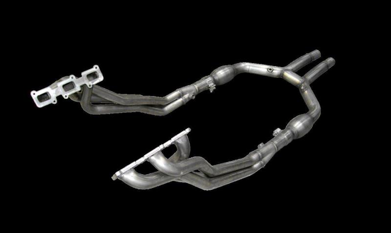 American Racing Headers Header Back ARH 2011+ Ford Mustang V6 1-3/4in x 2-1/2in Long System w/ Cats & H-Pipe
