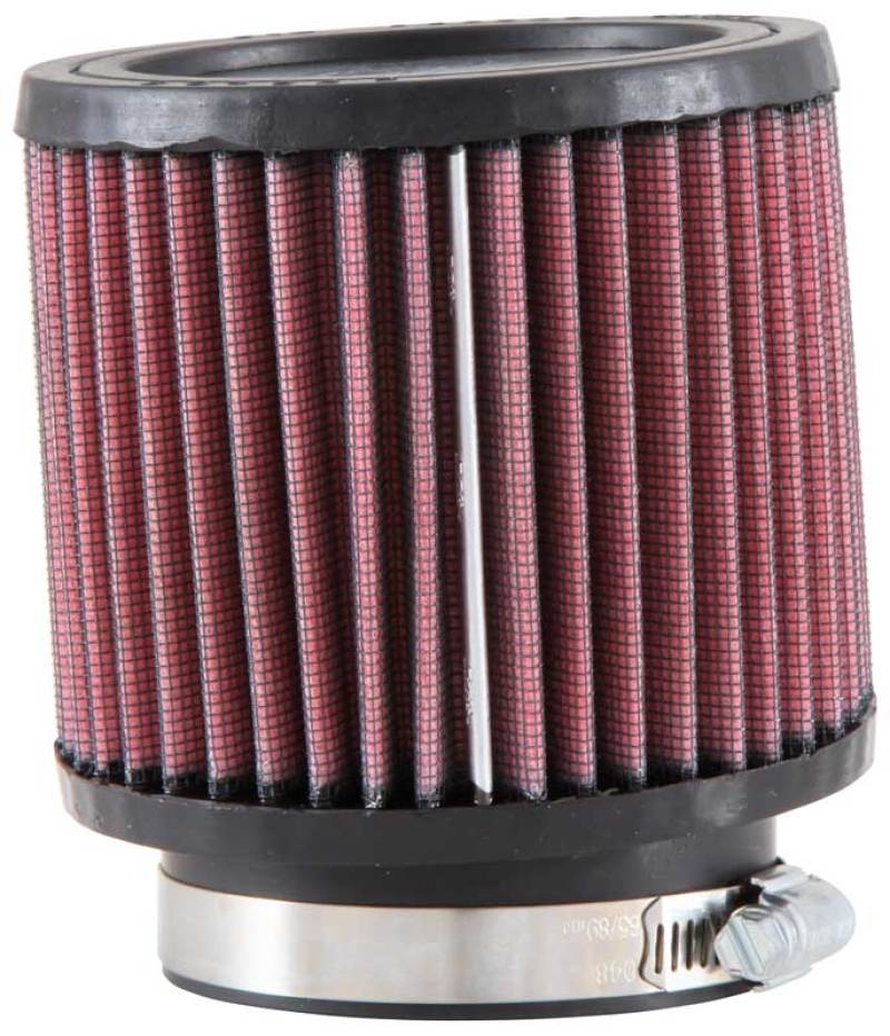 K&N Engineering Air Filters - Universal Fit K&N Universal Rubber Filter 3 inch 5 Degree FLG 4 1/2 inch OD 4 inch Height
