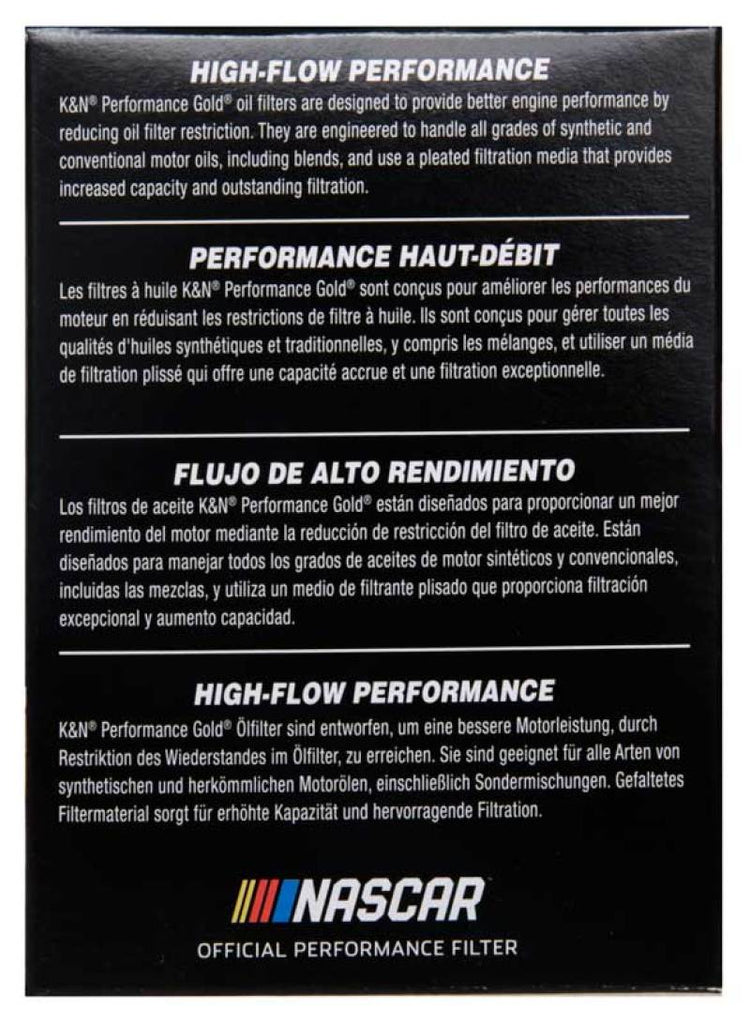 K&N Engineering Oil Filters K&N Toyota / Lexus / Scion 2.75in OD x 2.64in H Oil Filter