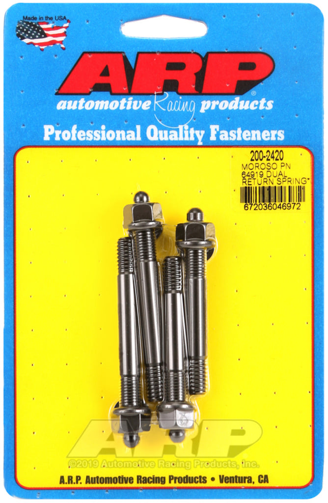 ARP Hardware - Singles ARP Moroso 64919 Dual Return Spring w/ 1in Spacer Plate Carb Stud Kit