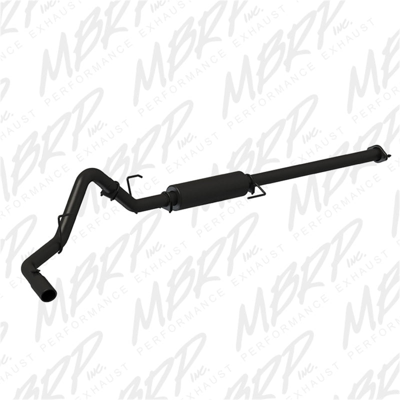 MBRP Catback MBRP 2015 Ford F-150 2.7L / 3.5L EcoBoost 3in Cat Back Single Side Black Exhaust System