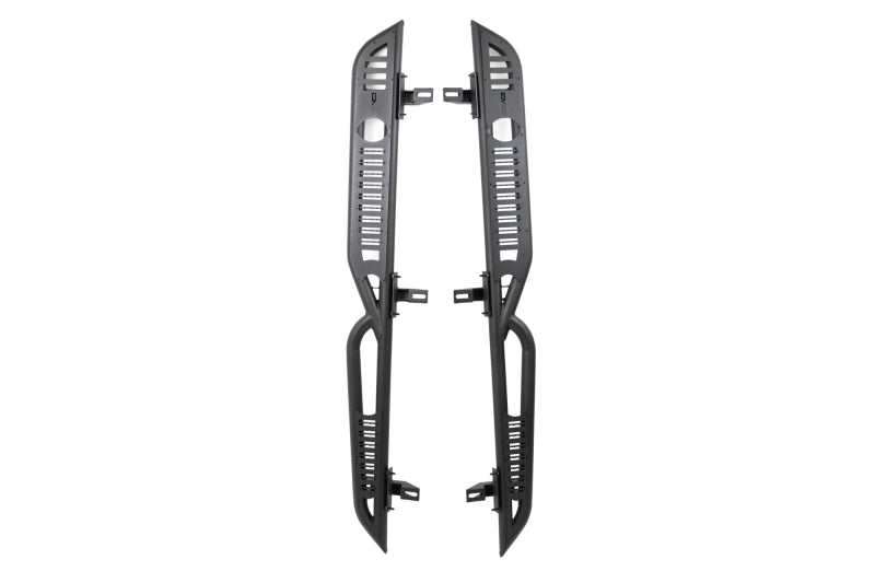 DV8 Offroad Side Steps DV8 Offroad 18-23 Jeep Wrangler JL 4 Door Body/Pinch Weld Mounted Step