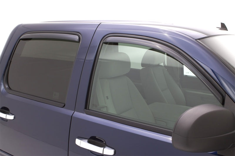 AVS Wind Deflectors AVS 07-13 Chevy Avalanche Ventvisor In-Channel Front & Rear Window Deflectors 4pc - Smoke