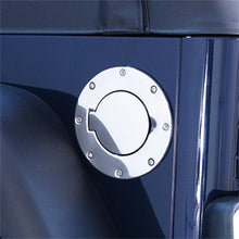 Load image into Gallery viewer, Rugged Ridge Fuel Caps Rugged Ridge 97-06 Jeep Wrangler TJ Stainless Steel Non-Locking Gas Cap Door