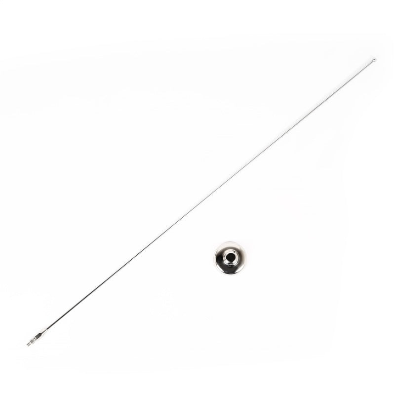 Rugged Ridge Antennas Rugged Ridge 97-06 Jeep Wrangler TJ/LJ Stainless Steel Antenna Mast & Base