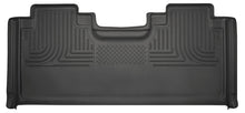 Load image into Gallery viewer, Husky Liners Floor Mats - Rubber Husky Liners 15-23 Ford F-150 SuperCab WeatherBeater Black 2nd Seat Floor Liner