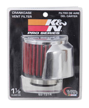 Load image into Gallery viewer, K&amp;N Engineering Air Filters - Universal Fit K&amp;N 1.5in Flange ID x 3in OD x 2.5in Height Clamp On Crankcase Vent Filter