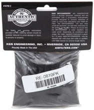 Load image into Gallery viewer, K&amp;N Engineering Pre-Filters K&amp;N Universal Round Tapered Filter Wrap - Black - 6in Base ID x 4.625in Top ID x 9in Height