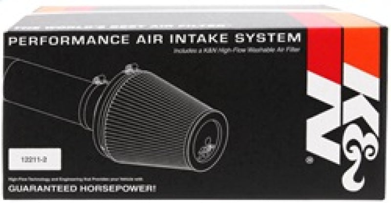K&N Engineering Cold Air Intakes K&N Toyota Corolla L4-1.8L Red Typhoon Short Ram Intake