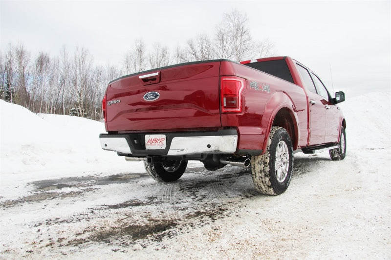 MBRP Catback MBRP 2015 Ford F-150 5.0L 3in Cat Back Dual Split Side Exit AL Exhaust System