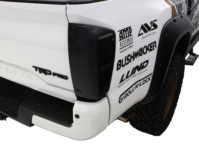 AVS Light Covers and Guards AVS 16-18 Toyota Tacoma Tail Shades Tail Light Covers - Smoke