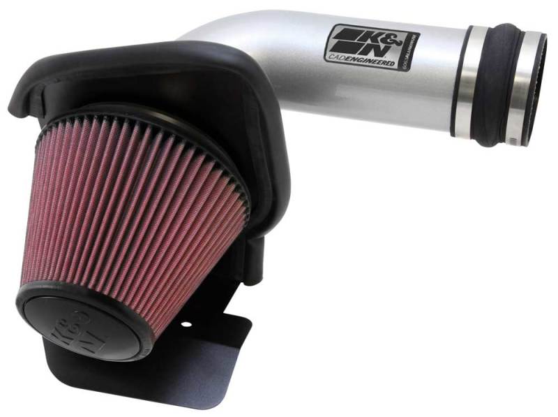 K&N Engineering Cold Air Intakes K&N 11 Ford Taurus SHO 3.5L V6 Silver Typhoon Cold Air Intake