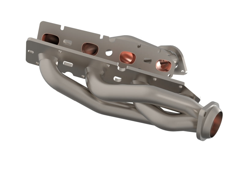 aFe Headers & Manifolds aFe Twisted Steel 11-21 Jeep Grand Cherokee (WK2) 5.7L V8 Headers - Titanium (Ceramic Coated)