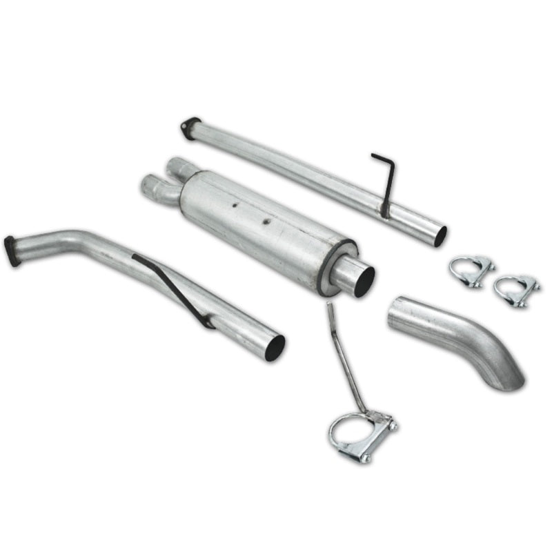 MBRP Catback MBRP 07-08 Toyota Tundra Cat Back Turn Down Single Side Aluminized Exhaust