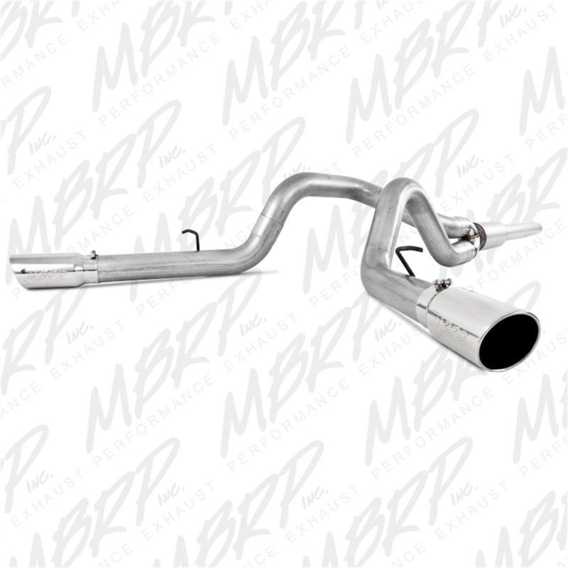 MBRP Catback MBRP 1999-2004 Ford F-250/350 V-10 Cat Back 4 Dual Split Side