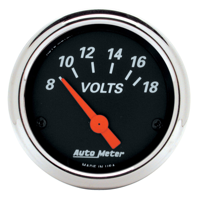 AutoMeter Gauges Autometer Designer Black 70-76 Duster/Demon/Dart Dash Kit 6pc Tach / MPH / Fuel / Oil / WTMP / Volt