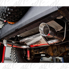 Load image into Gallery viewer, MBRP Catback MBRP 07-14 Jeep Wrangler/Rubicon 3.6L/3.8L V6 Axle-Back Dual Rear Exit T409 Performance Exhuast Sys