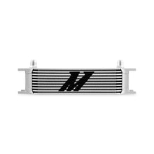 Load image into Gallery viewer, Mishimoto Oil Coolers Mishimoto Universal -8AN 10 Row Oil Cooler - Silver