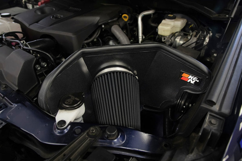 K&N Engineering Cold Air Intakes K&N 22-23 Toyota Tundra V6- 3.5L Blackhawk Performance Intake Kit