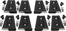 Load image into Gallery viewer, Kentrol Doors Kentrol 07-18 Jeep Wrangler JK Door Hinge Set 8 Pieces 4 Door - Powdercoat Black