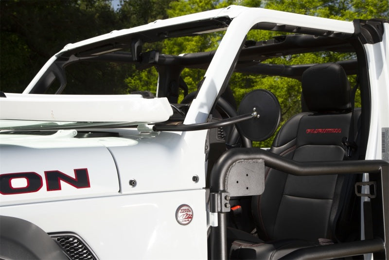 Rugged Ridge Exterior Trim Rugged Ridge 18-20 Jeep Wrangler JL/JT Round Trail Mirror Kit